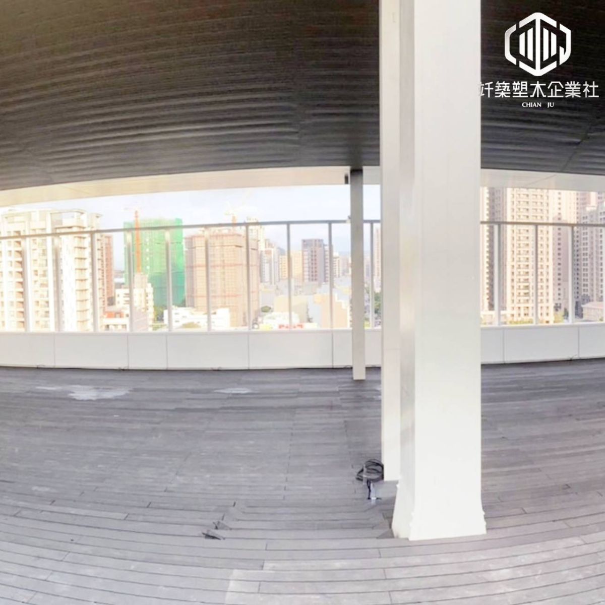 塑木露台搭建推薦-竏築塑木工侍坊